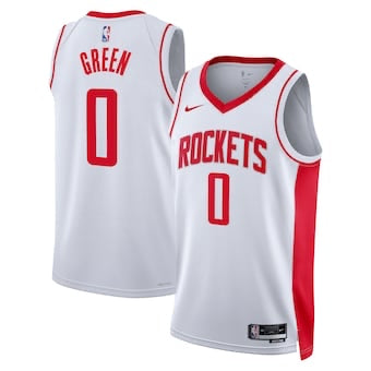 Houston rockets white jersey