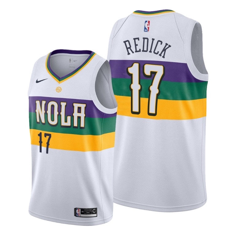 Nola white 17 redick  jersey