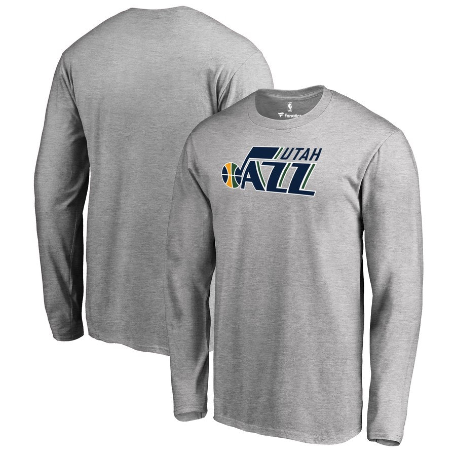 Jazz utah grey long shirt