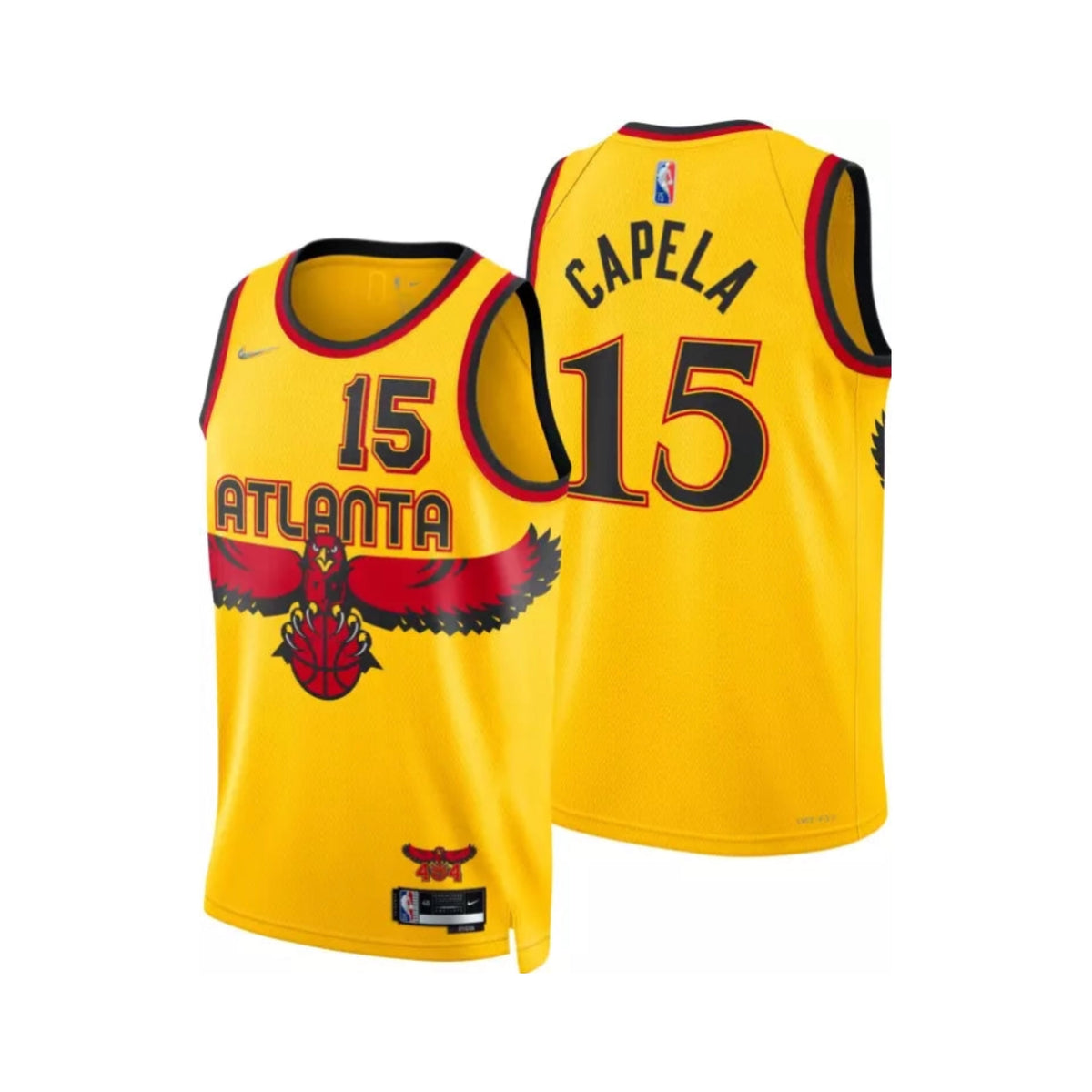 Atlanta hawks 15 capela jersey