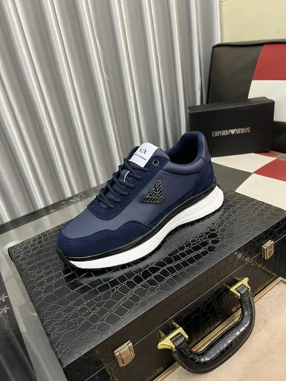 Armani Men's Shoe Code 6B6 Size3844