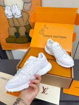 New LV couple sneakers in the latest colors