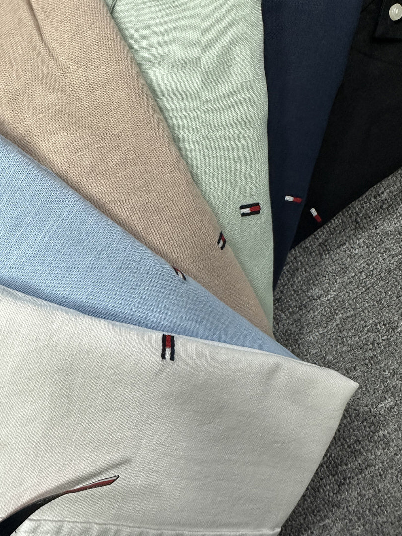 H1057#麻料TOMMY