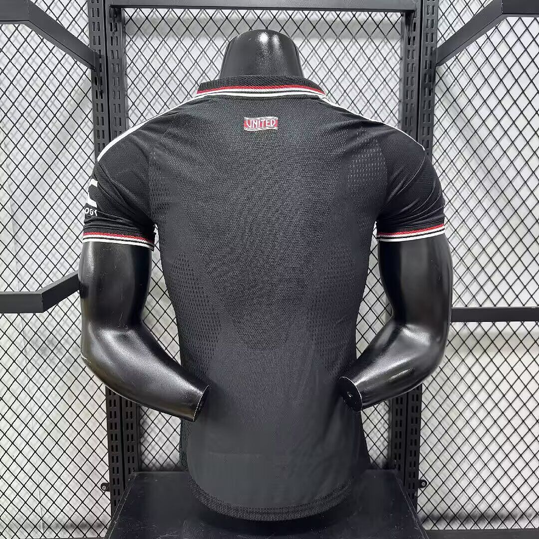 Man u 26-27 black player version S-XXL