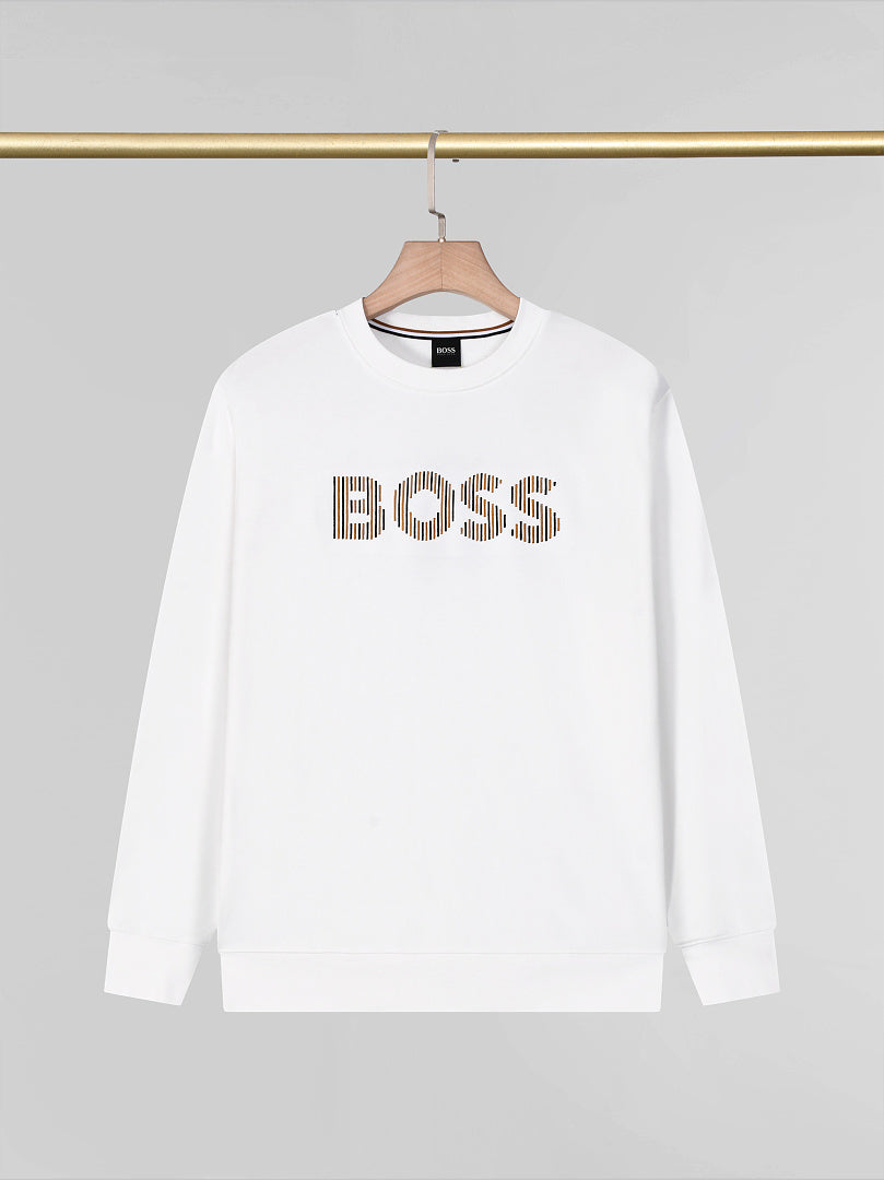 2628#BOSS圆领卫衣
