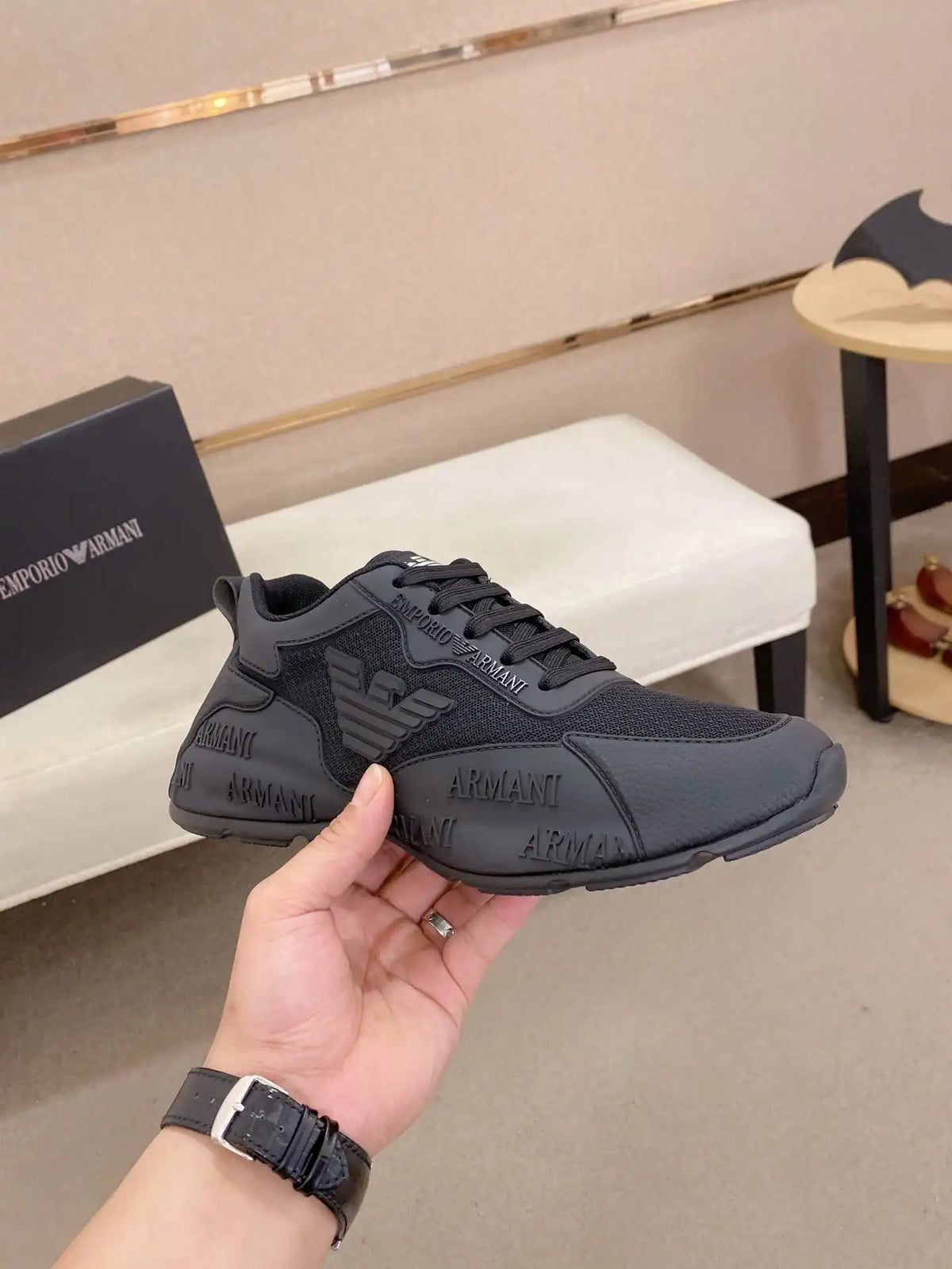 Armani Men's Edition Code: 0608C10 Size: 38-44 (45-46 customized, non refundable)