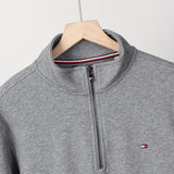 603半拉立领卫衣