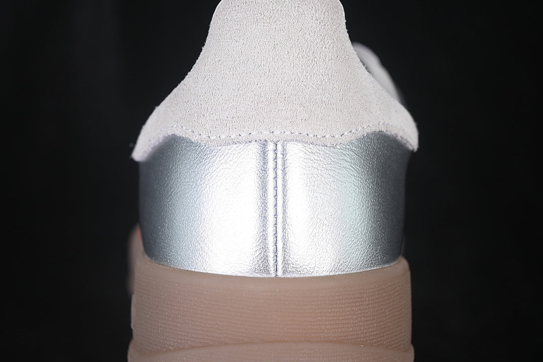 【220】[JR2403]-[GAZELLE INDOOR CLOVER RETRO CASUAL SNEAKERS SILVER/RED]-[WOMAN:35-39]-[MAN:40-45]