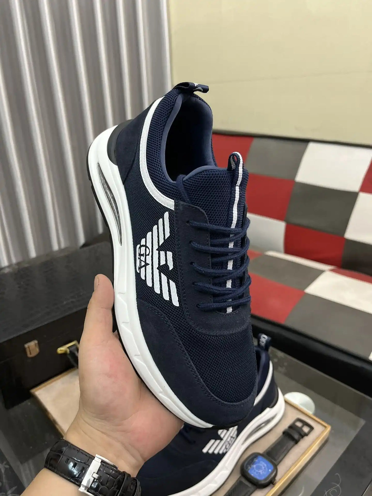 Armani Men's Shoe Code 2B4 Size3844
