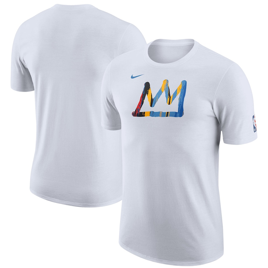 Nike Mens T-shirt 2022-23 City Edition Brooklyn Nets