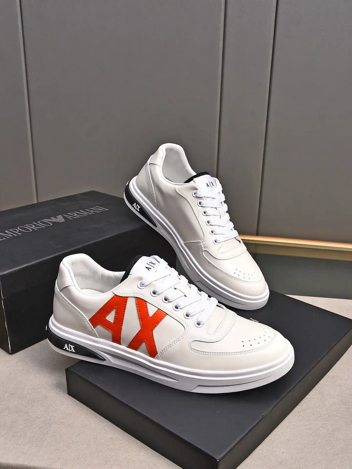Armani Men's Shoe Code 98B4 Size38444 Customized