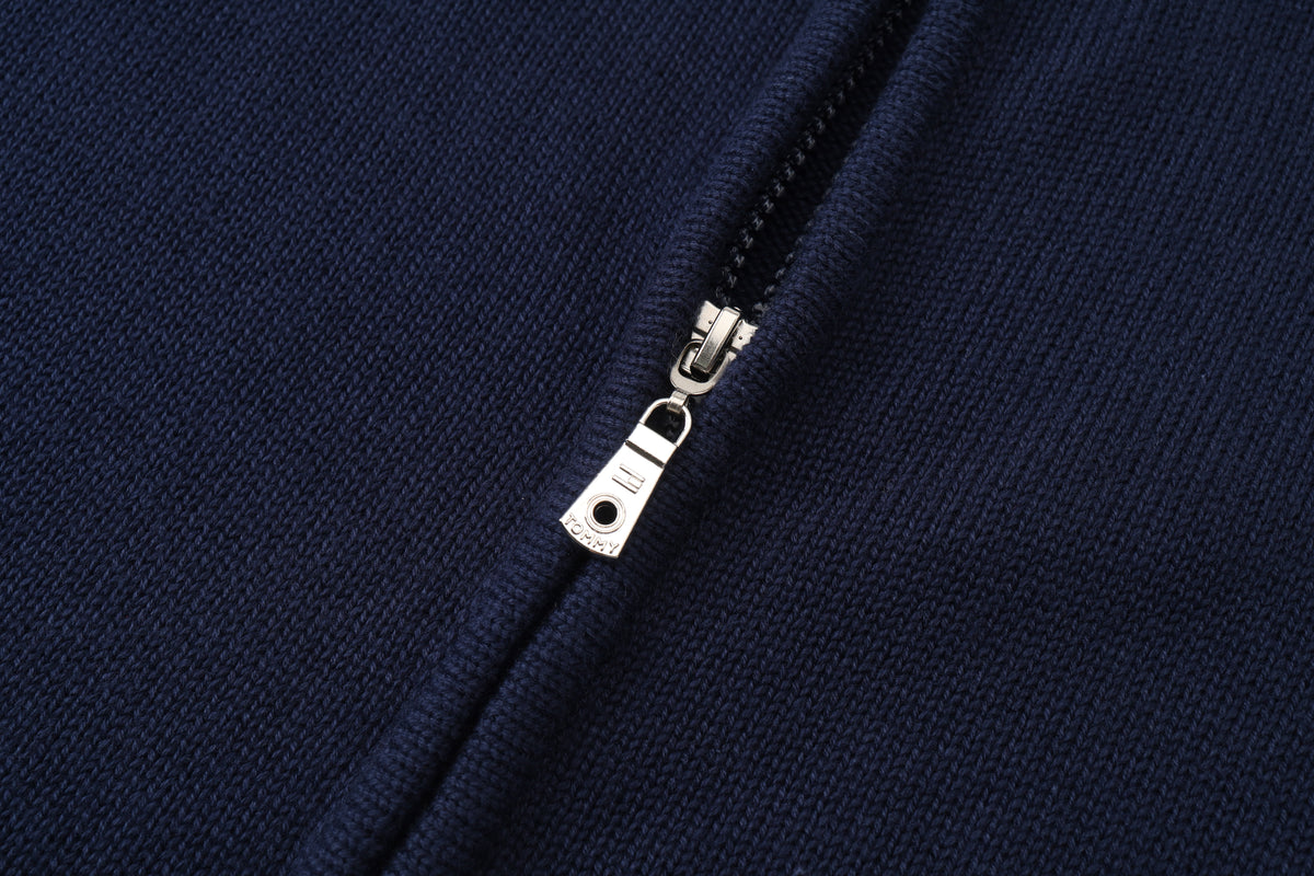 6116:tommy拉链开衫加厚款 官网同款 M-XXL