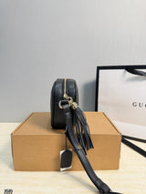 ❤️(Gift Box Packaging)❤️ Gucci Double G Tassel Camera Bag ⚠️Size 20.15