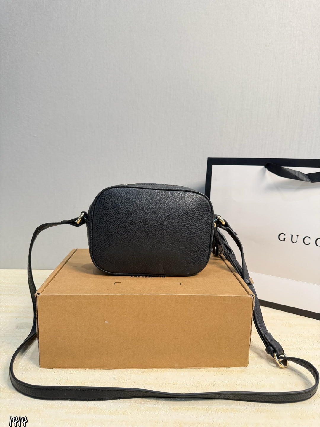❤️(Gift Box Packaging)❤️ Gucci Double G Tassel Camera Bag ⚠️Size 20.15