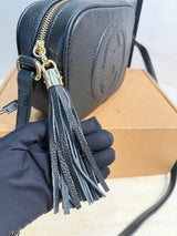 ❤️(Gift Box Packaging)❤️ Gucci Double G Tassel Camera Bag ⚠️Size 20.15