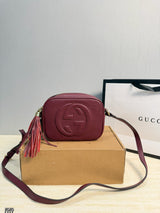 ❤️(Gift Box Packaging)❤️ Gucci Double G Tassel Camera Bag ⚠️Size 20.15
