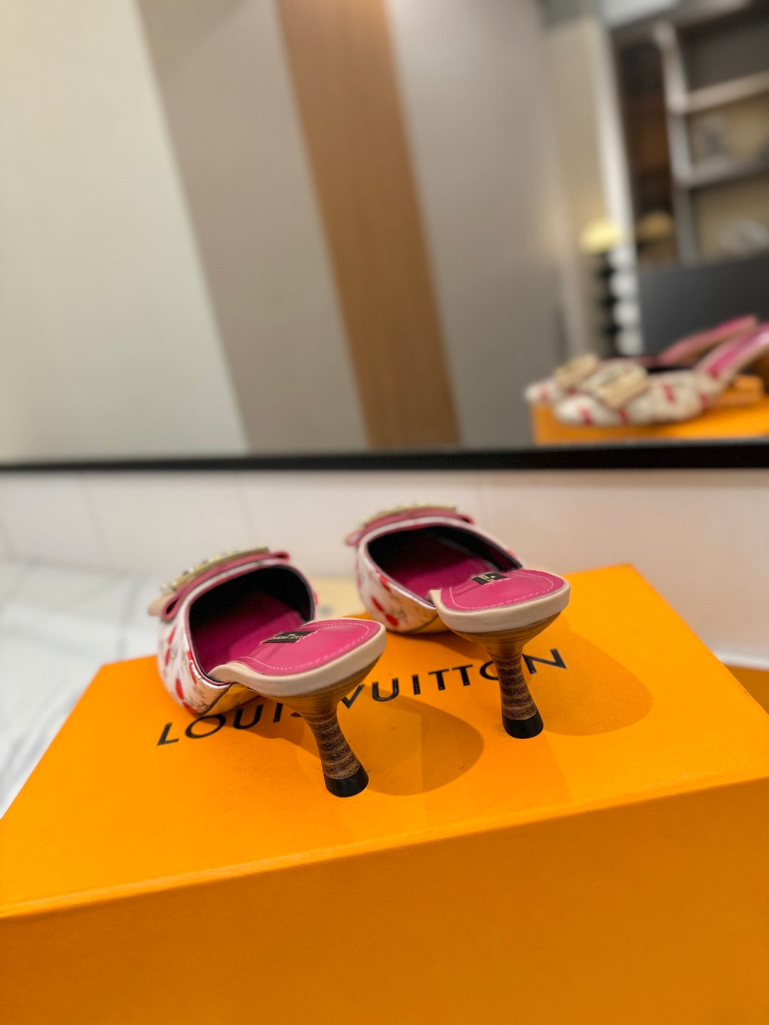 Latest LV runway sandals