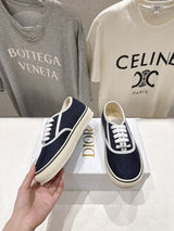High-quality Dior F037 2026 SS new lace-up fashion embroidered casual shoes