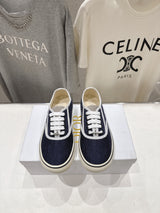 High-quality Dior F037 2026 SS new lace-up fashion embroidered casual shoes