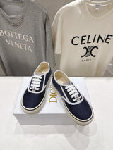 High-quality Dior F037 2026 SS new lace-up fashion embroidered casual shoes