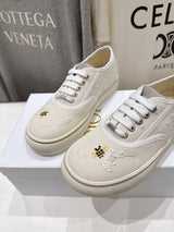 High-quality Dior F037 2026 SS new lace-up fashion embroidered casual shoes