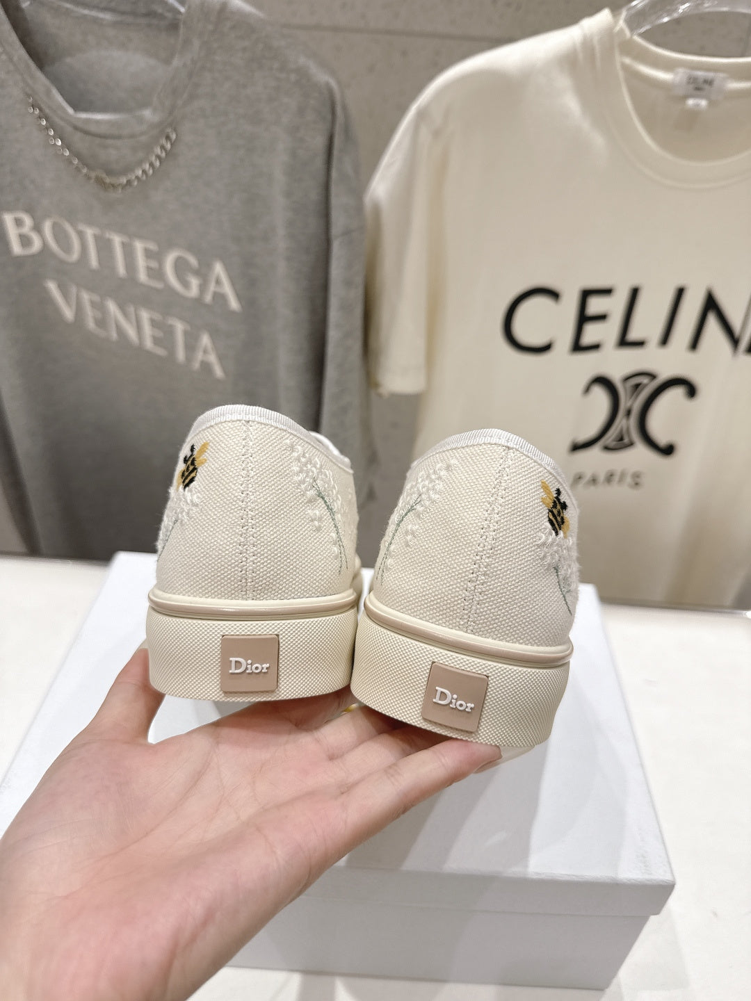 High-quality Dior F037 2026 SS new lace-up fashion embroidered casual shoes