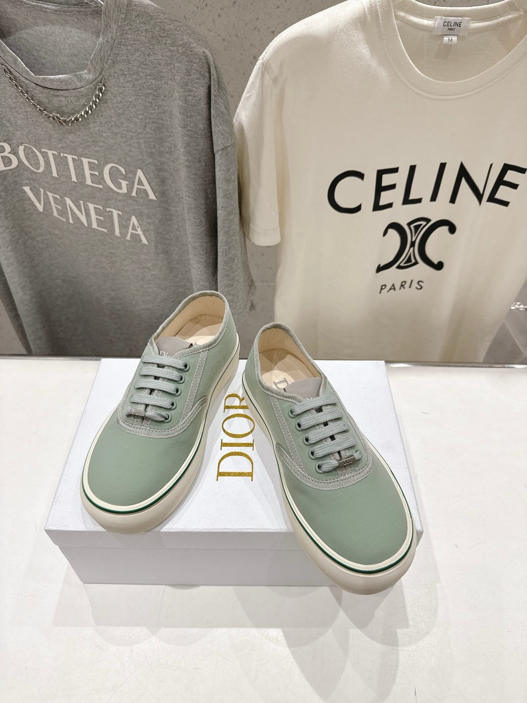 High-quality Dior F037 2026 SS new lace-up fashion embroidered casual shoes