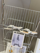 Dior's latest J'Adior flip-flops with kitten heels