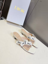 Dior's latest J'Adior flip-flops with kitten heels