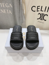 High-quality Dior F019 2026 SS Summer New Thick-soled Beach Sandals