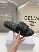 High-quality Dior F019 2026 SS Summer New Thick-soled Beach Sandals