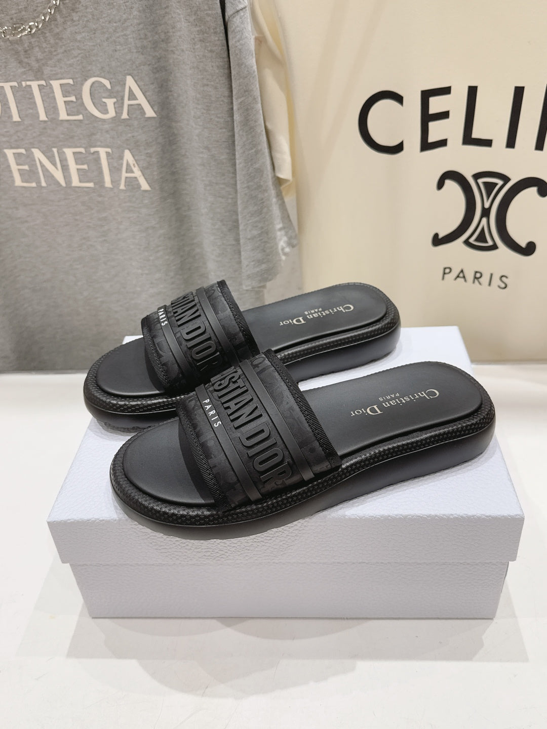 High-quality Dior F019 2026 SS Summer New Thick-soled Beach Sandals