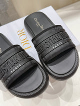 High-quality Dior F019 2026 SS Summer New Thick-soled Beach Sandals