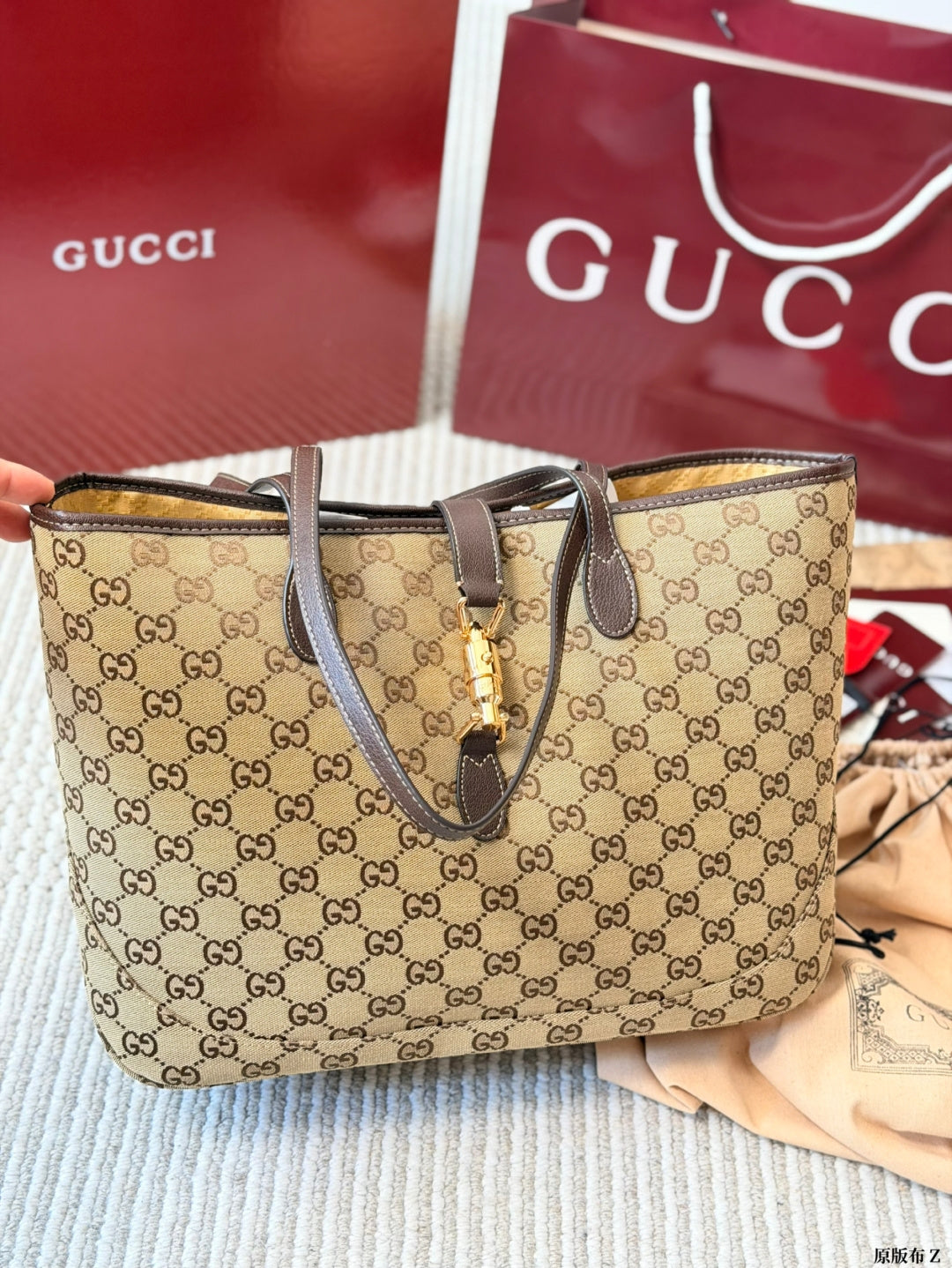 The original Gucci tote bag designed by Demna