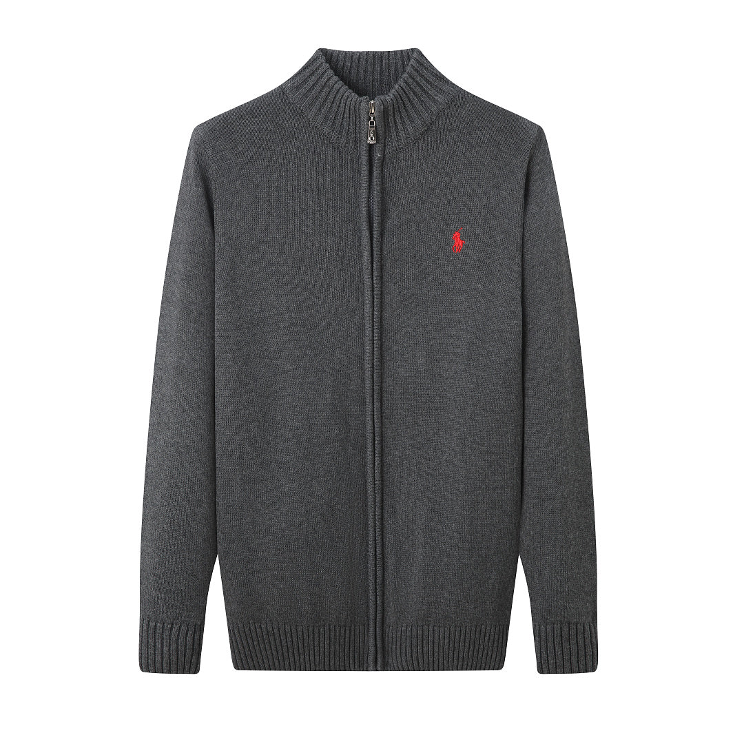 6118: POLO 拉链开衫加厚款，官网同款 M-XXL