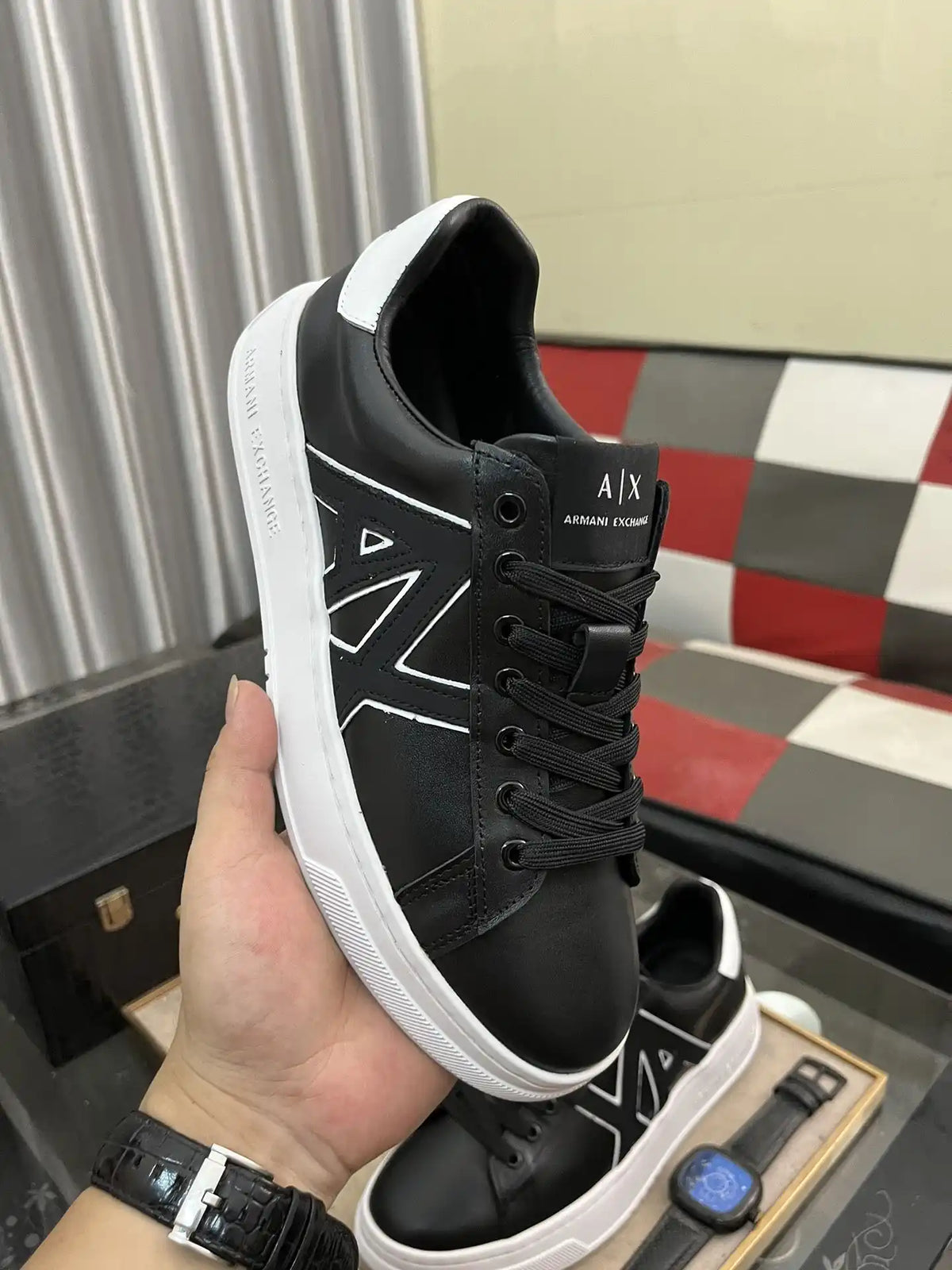 Armani Men's Shoe Code 8B4 Size3844