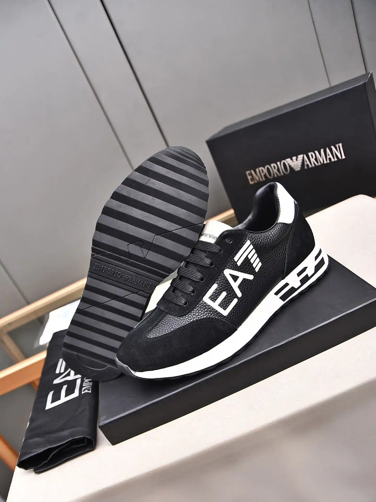 Armani men's shoes code 27B4 Size 3844 can be customized 4