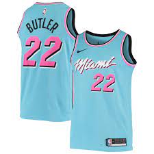 Miami heat 22 butler blue  jersey