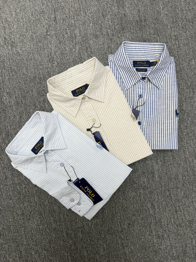 H9071# Linen Women's Stripes