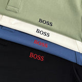 BOSS经典polo衫翻领短袖