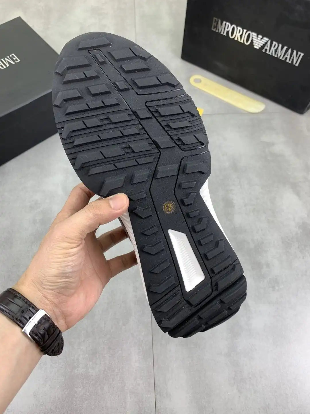 Armani* Men's Code: 0626B60 Size: 38-45 (45 customized without return)