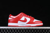 DUNK LOW NEXT NATURE WHITE/UNIVERSITY RED
