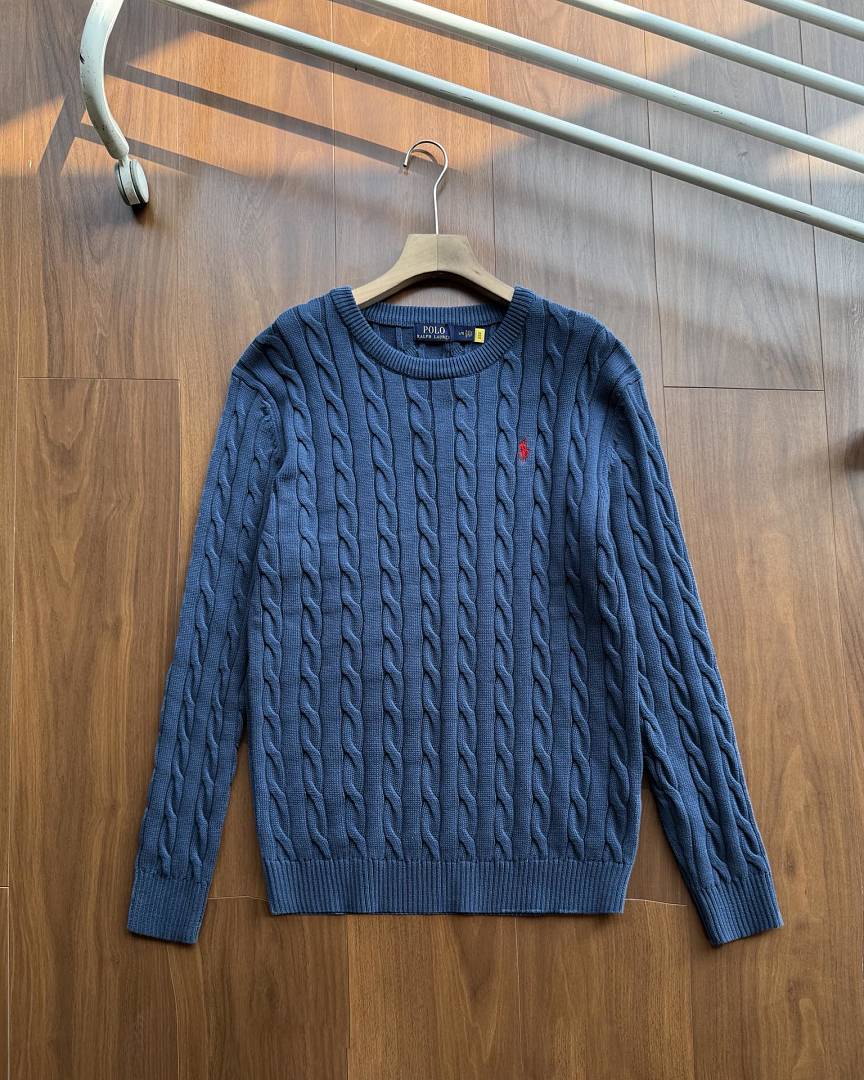 RL2501#拉夫*劳伦麻花圆领毛衣