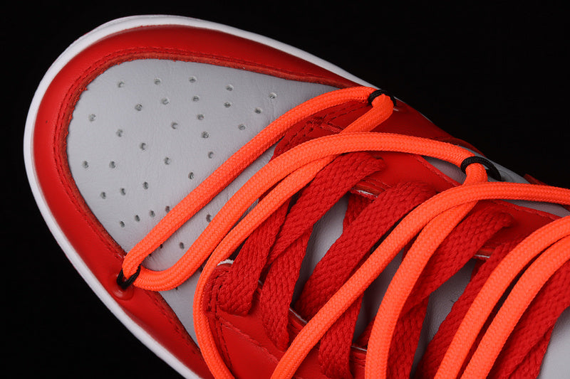 【360】[CT0856-600]-[PLUS OFF-WHITE X DUNK LOW UNIVERSITY RED/WOLF GREY]-[UNISEX:36-46]
