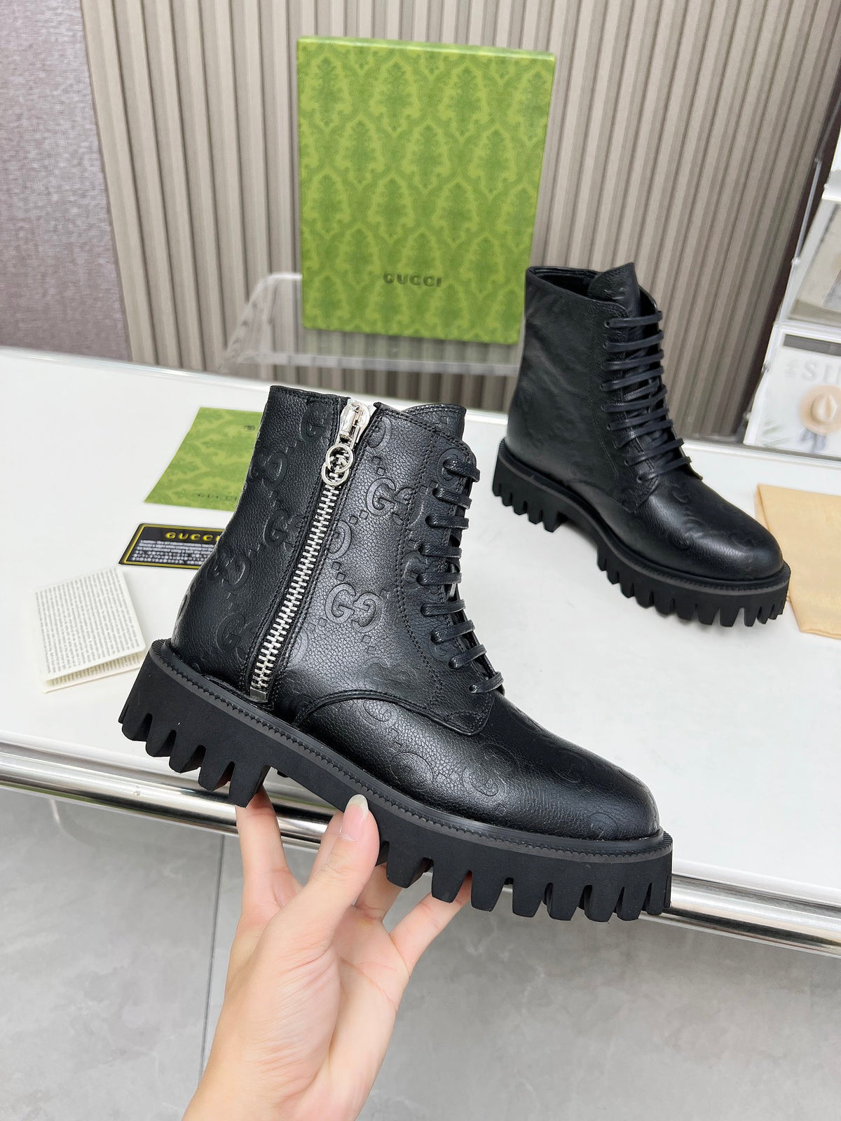 Gucci's 2023 ultra-cool Dr. Martens boots