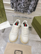 New Gucci retro distressed sneakers, white sneakers, 23ss latest hot seller