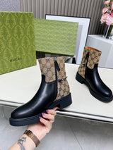 Gucci Women's Slim Horsebit Ankle Boots