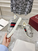 Gucci's latest Ace series Pro version white sneakers