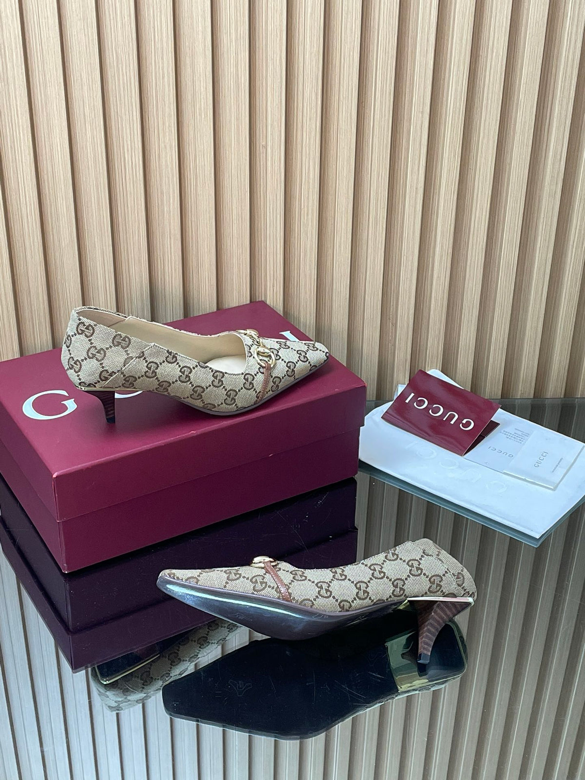 2026 Early Spring GUCCI High-End Vittoria Series Low-Cut Women's Shoes