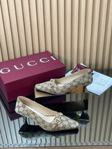 2026 Early Spring GUCCI High-End Vittoria Series Low-Cut Women's Shoes